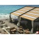 Pergotegola R120 in alluminio con telo PVC